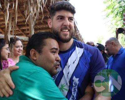 Lançamento das obras da Estrada do Leite