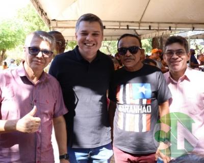 Lançamento das obras da Estrada do Leite