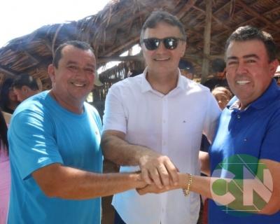 Lançamento das obras da Estrada do Leite