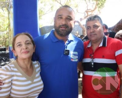 Lançamento das obras da Estrada do Leite