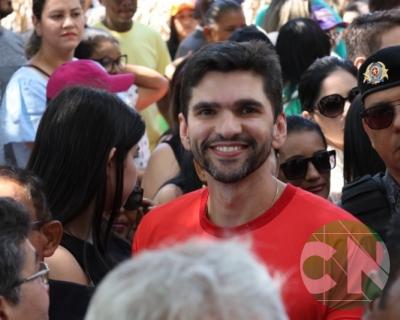Lançamento das obras da Estrada do Leite