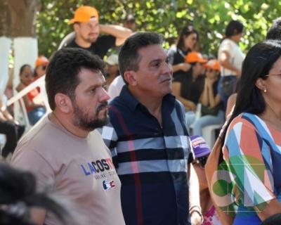 Lançamento das obras da Estrada do Leite