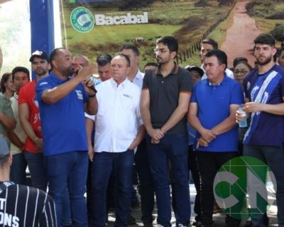 Lançamento das obras da Estrada do Leite
