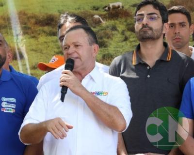 Lançamento das obras da Estrada do Leite