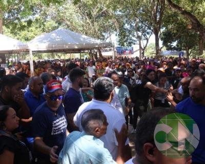 Lançamento das obras da Estrada do Leite