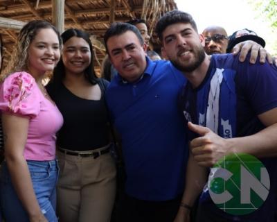 Lançamento das obras da Estrada do Leite