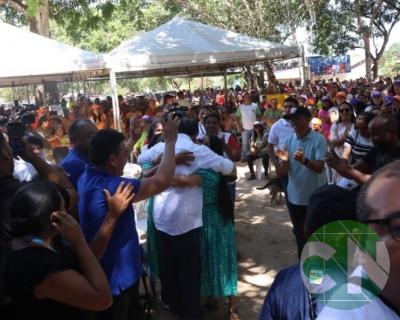 Lançamento das obras da Estrada do Leite
