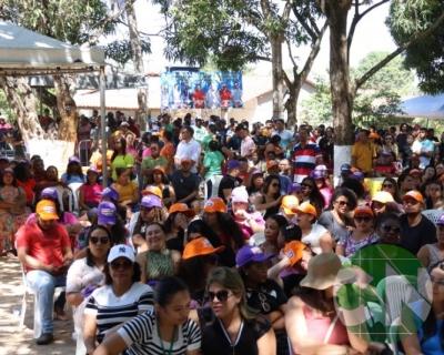 Lançamento das obras da Estrada do Leite