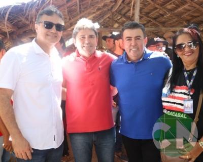 Lançamento das obras da Estrada do Leite