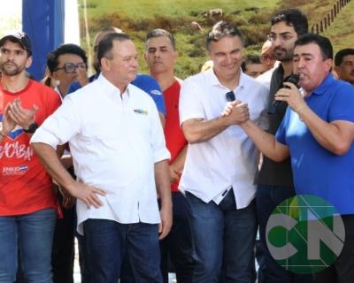 Lançamento das obras da Estrada do Leite