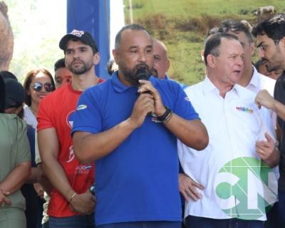 Lançamento das obras da Estrada do Leite
