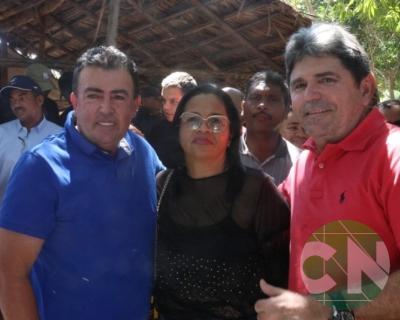 Lançamento das obras da Estrada do Leite