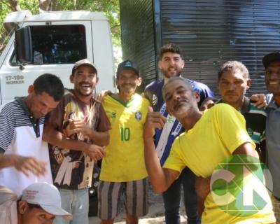 Lançamento das obras da Estrada do Leite