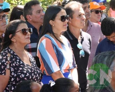 Lançamento das obras da Estrada do Leite