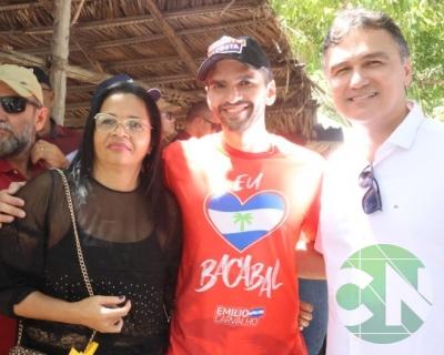 Lançamento das obras da Estrada do Leite