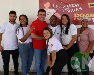 Celebração do 1° aniversário do Hemonúcleo de Bacabal