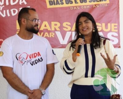 Celebração do 1° aniversário do Hemonúcleo de Bacabal