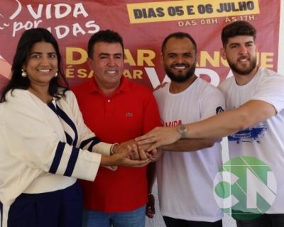 Celebração do 1° aniversário do Hemonúcleo de Bacabal