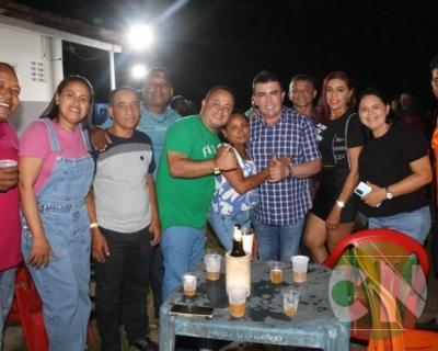 Arraial da secretária de saúde 