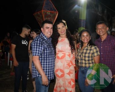 Arraial da secretária de saúde 