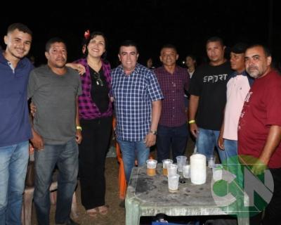 Arraial da secretária de saúde 