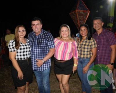 Arraial da secretária de saúde 