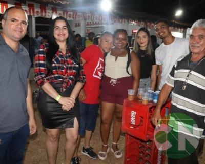 Arraial da secretária de saúde 