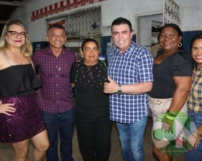 Arraial da secretária de saúde 