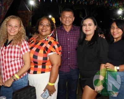 Arraial da secretária de saúde 