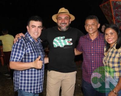 Arraial da secretária de saúde 