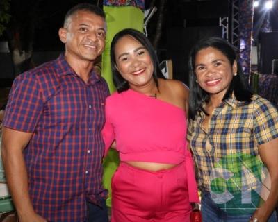 Arraial da secretária de saúde 