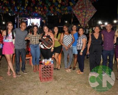 Arraial da secretária de saúde 