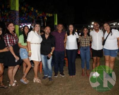 Arraial da secretária de saúde 