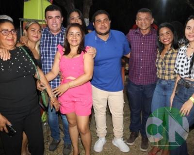 Arraial da secretária de saúde 