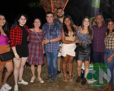 Arraial da secretária de saúde 