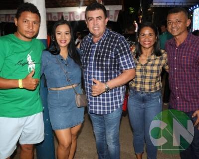 Arraial da secretária de saúde 