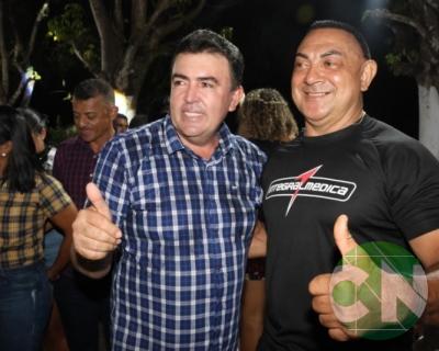 Arraial da secretária de saúde 