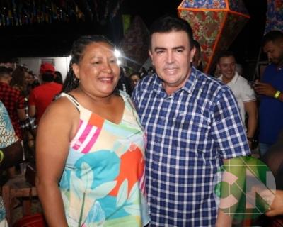 Arraial da secretária de saúde 