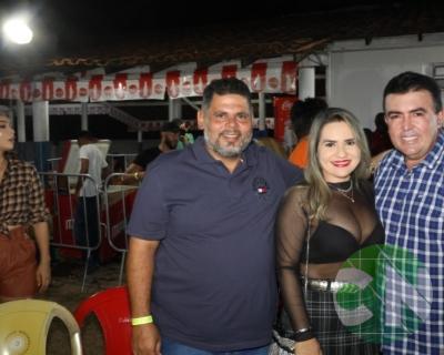 Arraial da secretária de saúde 