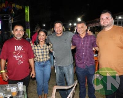 Arraial da secretária de saúde 