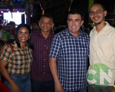 Arraial da secretária de saúde 