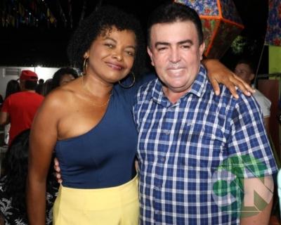 Arraial da secretária de saúde 