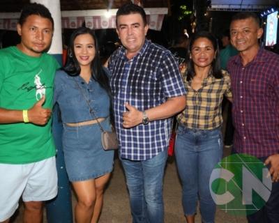 Arraial da secretária de saúde 