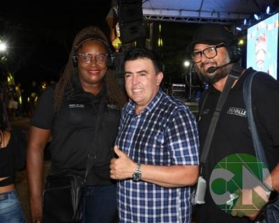 Arraial da secretária de saúde 