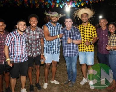 Arraial da secretária de saúde 