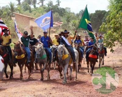 II Cavalgada do Recanto dos 10 Marco em Bom Lugar/MA