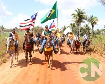 II Cavalgada do Recanto dos 10 Marco em Bom Lugar/MA