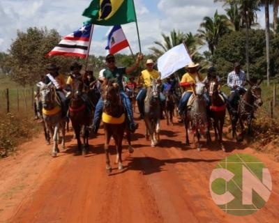 II Cavalgada do Recanto dos 10 Marco em Bom Lugar/MA