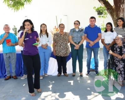 Reinauguração da Secretaria da Mulher em Bacabal.