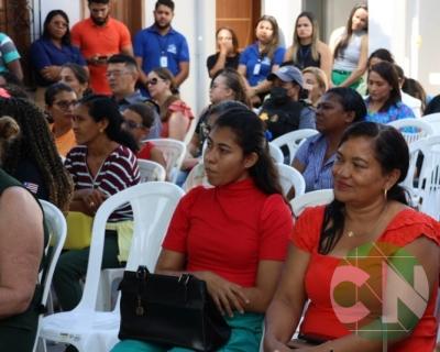 Reinauguração da Secretaria da Mulher em Bacabal.